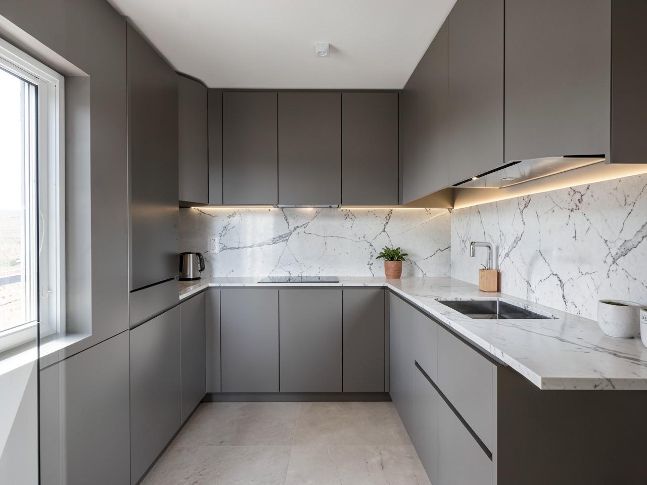 Kitchen & bath refit, rental conversion — Alimos, Athens